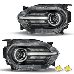 VehicleAid Full LED Headlights For 2021-2024 Ford Bronco Sport w/ LED Signature Lighting