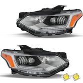 VehicleAid LED Headlights For 2018-2021 Chevy Traverse w/DRL