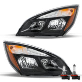VehicleAid Headlights For 2018-2024 Freightliner Cascadia Halogen