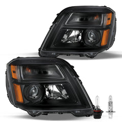 VehicleAid Halogen Headlights For 2016-2017 GMC Terrain SL SLE SLT