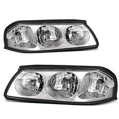 VehicleAid Headlights For 2000-2005 Chevy Impala