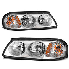 VehicleAid Headlights For 2000-2005 Chevy Impala