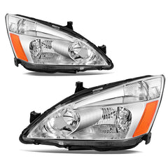 VehicleAid Headlights For 2003-2007 Honda Accord