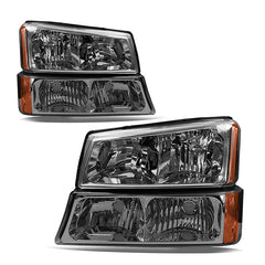 VehicleAid Headlights For 2003-2006 Chevy Avalanche 1500/2500