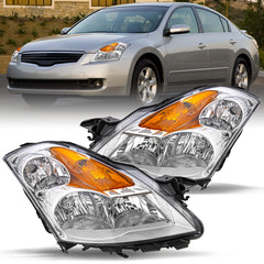 VehicleAid Headlights For 2007-2009 Nissan Altima