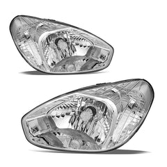 VehicleAid Headlights For 2007-2011 Hyundai Accent
