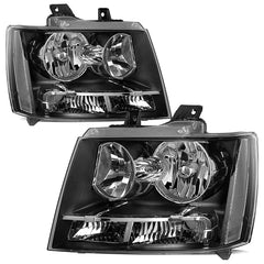 VehicleAid Headlights For 2007-2014 Chevy Tahoe