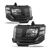 VehicleAid Headlights For 2009-2012 Ford Flex