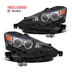 VehicleAid Headlights For 2014-2016 Lexus IS300