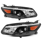 VehicleAid Headlights For 2016-2018 Chevy Malibu
