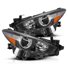 VehicleAid Headlights For 2017-2018 Mazda 3