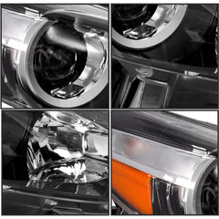 VehicleAid Headlights For 2017-2018 Mazda 3