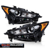 VehicleAid LED Headlights For 2017-2019 Mazda CX-5