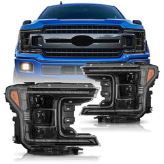 VehicleAid Full LED Performance Headlights For 2018-2020 Ford F150