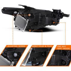 VehicleAid LED Headlights For 2019-2021 Mazda 3