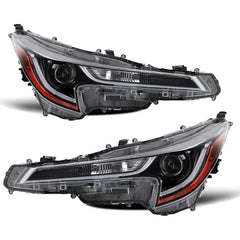 VehicleAid Headlights For 2020-2022 Toyota Corolla