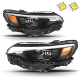 VehicleAid Full LED Headlights For 2019-2022 Jeep Cherokee Xenon