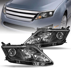 VehicleAid Headlights For 2010-2012 Ford Fusion