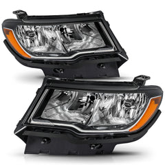 VehicleAid Headlights For 2017-2021 Jeep Compass