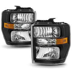 VehicleAid Headlights For 2008-2014 Ford E150 E250