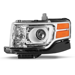 VehicleAid Headlights For 2009-2012 Ford Flex HID/Xenon Model