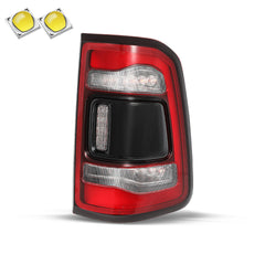 VehicleAid Taillights For 2019-2024 Dodge Ram 1500 Black
