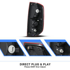 VehicleAid Taillights For 2005-2021 Nissan Frontier