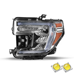 VehicleAid FULL LED Headlights For 2019-2021 GMC Sierra 1500