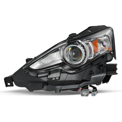 VehicleAid Headlights For 2014-2015 Lexus IS250 Xenon/HID Model