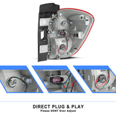 VehicleAid Taillights For 2016-2017 Chevy Equinox