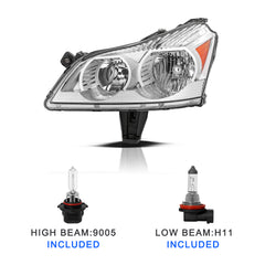 VehicleAid Headlights For 2009-2012 Chevy Traverse
