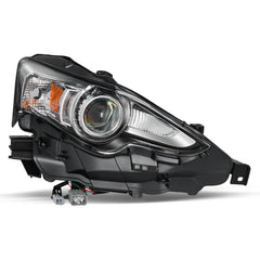 VehicleAid Headlights For 2014-2015 Lexus IS250 Xenon/HID Model