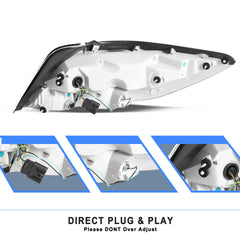 VehicleAid Taillights For 2010-2013 Buick LaCrosse