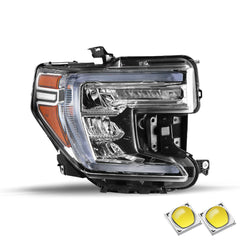 VehicleAid FULL LED Headlights For 2019-2021 GMC Sierra 1500