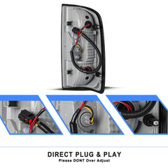 VehicleAid Taillights For 2015-2022 GMC Canyon