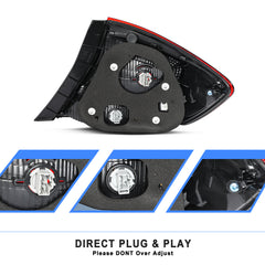 VehicleAid Taillights For 2013-2015 Honda Civic