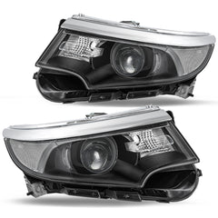 VehicleAid Headlights For 2011-2014 Ford Edge HID/Xenon Model