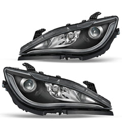 VehicleAid Headlights For 2017-2020 Chrysler Pacifica HID/Xenon Model w/LED DRL