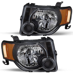 VehicleAid Headlights For 2008-2012 Ford Escape