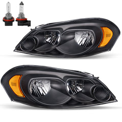 VehicleAid Headlights For 2006-2013 Chevy Impala
