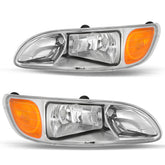 VehicleAid Headlights For 2005-2015 Peterbilt 325 384 386 330 335 337 340 348 382