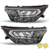 VehicleAid Headlights For 2019-2022 Toyota RAV4 LE XLE
