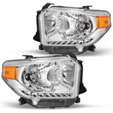 VehicleAid Headlights For 2014-2021 Toyota Tundra with Level Adjuster
