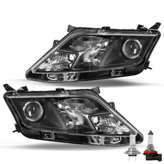 VehicleAid Headlights For 2010-2012 Ford Fusion