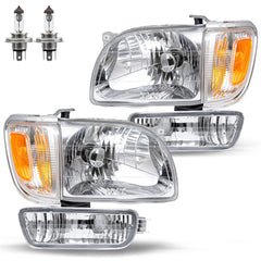 VehicleAid Headlights For 2001-2004 Toyota Tacoma