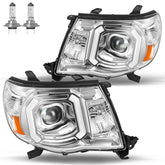 VehicleAid Headlights For 2005-2011 Toyota Tacoma With LED DRL