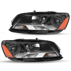 VehicleAid Headlights For 2012-2015 Volkswagen Passat