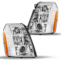 VehicleAid Headlights For 2007-2014 Cadillac Escalade HID/Xenon