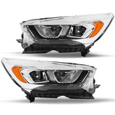 VehicleAid LED DRL Headlights For 2017-2019 Ford Escape