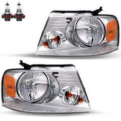 VehicleAid Headlights For 2006-2008 Lincoln Mark LT
